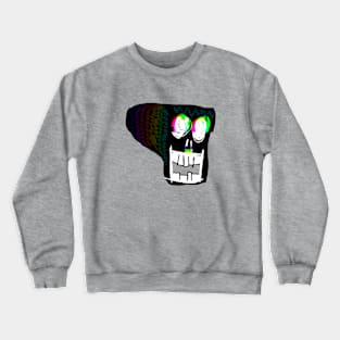 Crazy Skull Crewneck Sweatshirt